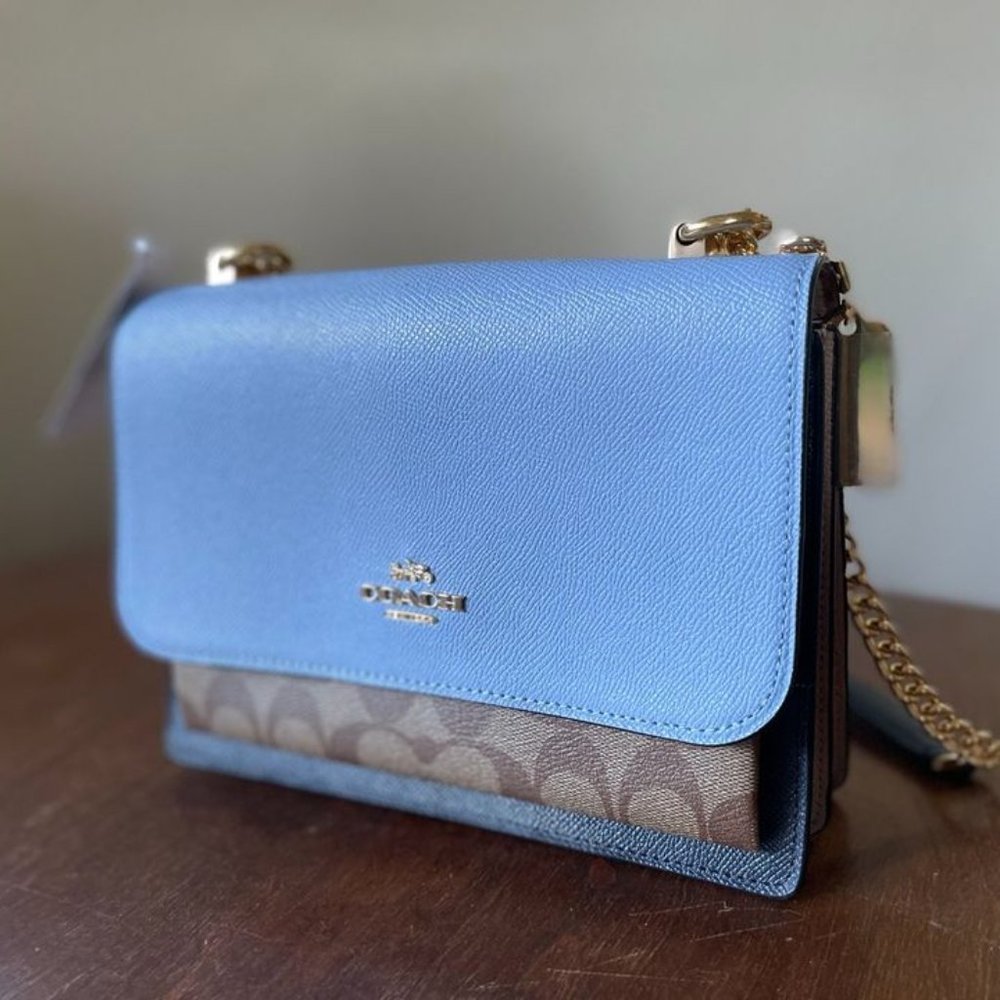 Coach Purse - NWT - Klare Crossbody In Colorblock Signature Canvas